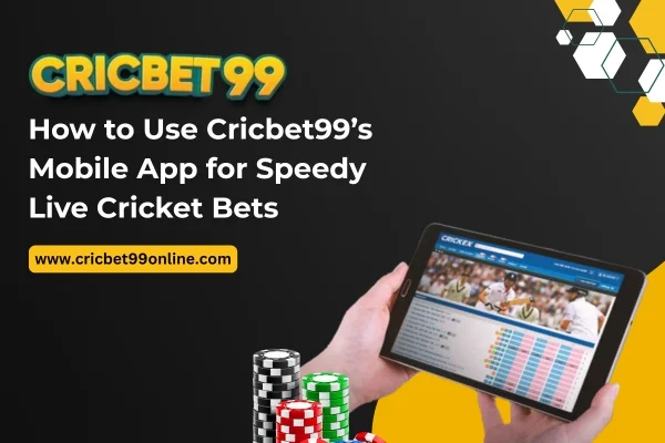 Read more about the article How to Use Cricbet99’s Mobile App for Speedy Live Cricket Bets